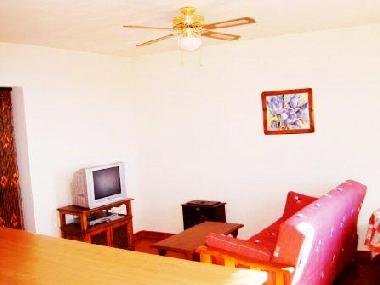 Wohnzimmer des Appartements