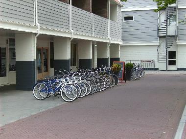 Fahrradverleih im Zentrum