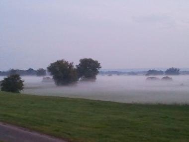 Nrdlicher Oderbruch am Abend