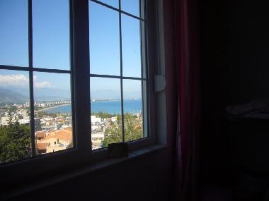 Blick vom Wohnzimmer