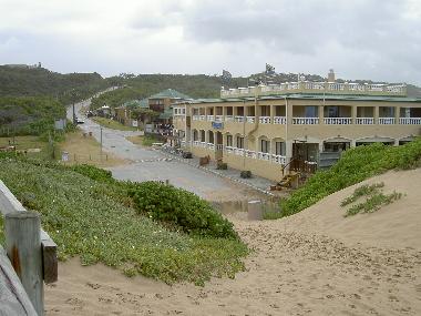 Beach restaurant at Myoli Beach