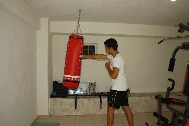 Der Fitnessraum ist fr alle da.KOSTENFREI