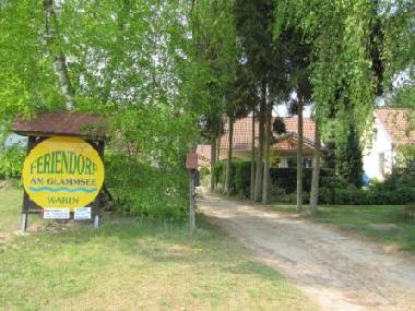 Einfahrt zum feriendorf