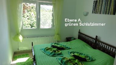 Ebene A, das gr�ne Schlafzimmer