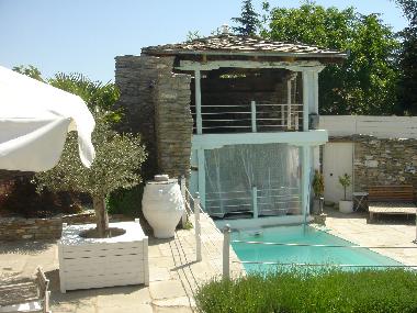 Ferienhaus in domatia (Kavala) oder Ferienwohnung oder Ferienhaus