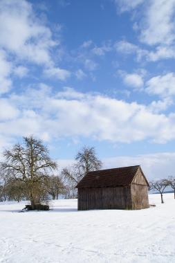 Winterstimmung auf der Hochebene