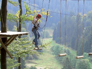 Kletterwald im Strycktal