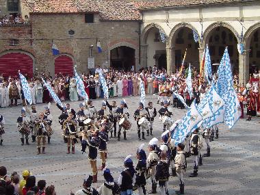 Mittelalterliches Fest in Castiglion Fiorentino