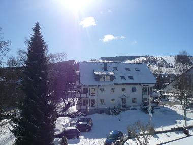 Ferienwohnungen am Kurpark im Winter