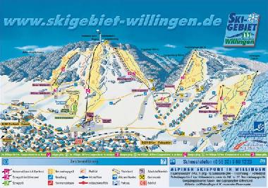 Ferienwohnung in Willingen/Upland - Fewo D am Kurpark (Sauerland) oder Ferienwohnung oder Ferienhaus