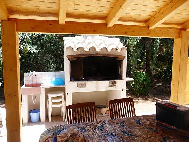 Grillkamin mit Pizzaofen