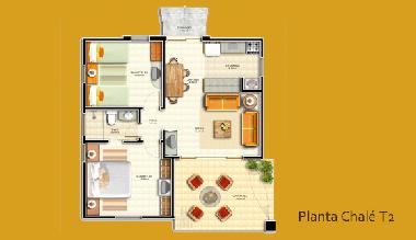 Ferienhaus in Praia de Zumbi (Rio Grande do Norte) oder Ferienwohnung oder Ferienhaus