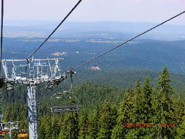 offene Gondel in Borovets