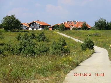 Sommer Zufahrt zu Chamkoria Chalets