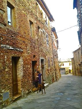 Pension in Belforte Radicondoli (Siena) oder Ferienwohnung oder Ferienhaus