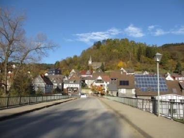 Hatzfeld Ausblick auf die Kirche