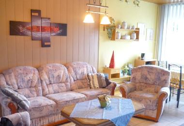 Unser Wohnzimmer in Wohnung 5