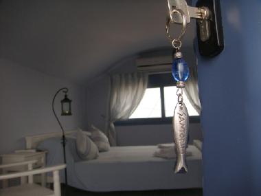 Villa in Firostefani (Kyklades) oder Ferienwohnung oder Ferienhaus