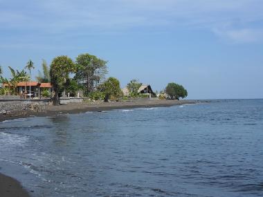 die Bucht von Villa Lumba Lumba