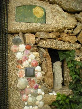 Der Heilige Jakob wacht �ber den Eingang zu Ihrem Ferienhaus.