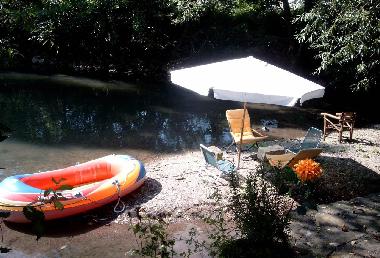 Die Badeinsel