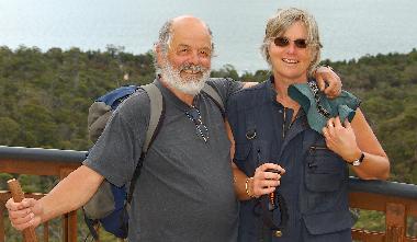 die Vermieter Monika und Pietro