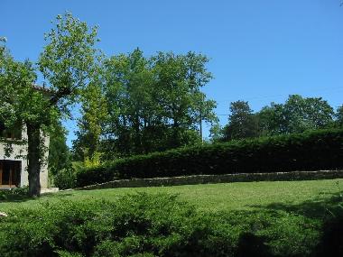 Bild von der Zufahrt Richtung Pool