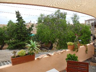 Terasse mit Blick ins Gr�ne