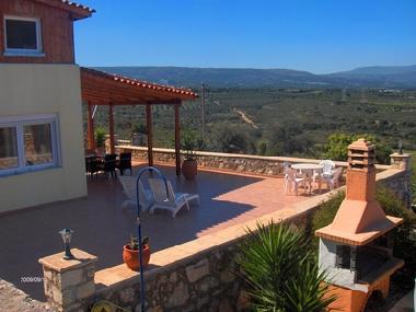 Sonnige und schattige Terrassen