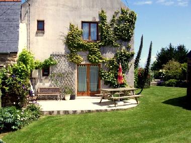 The terrace and garden of La Long�re