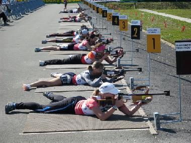 Biathlon-Ski-Roller Herbstlauf in Oberhof