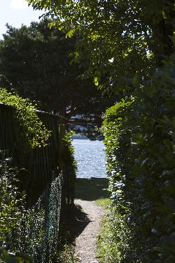 Fuweg 15m vom Hausgrundstck zum Gemeinschaftsstrand