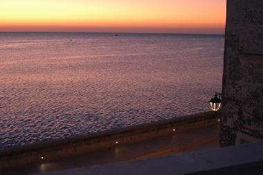 Sonnenaufgang - Der Blick von der Terrasse Casa di Mario