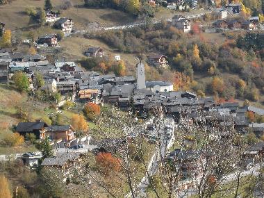 Albinen im Herbst