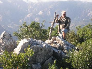 Oder man erklimmt einen Berggipfel