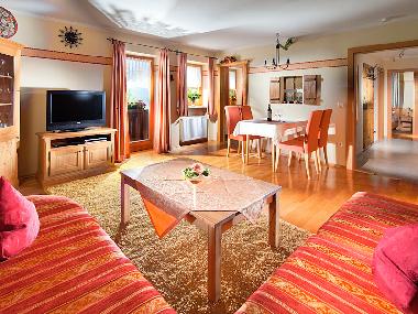 Wohnzimmer in Fewo Morgensonne