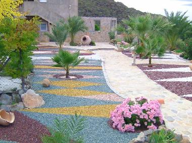 Pflegeleichte Gartenanlage