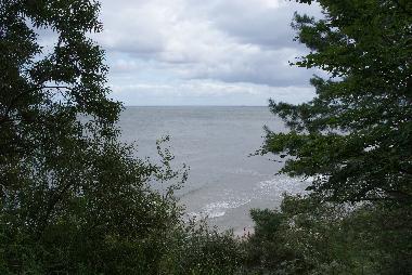 Blick von der Steilk�ste