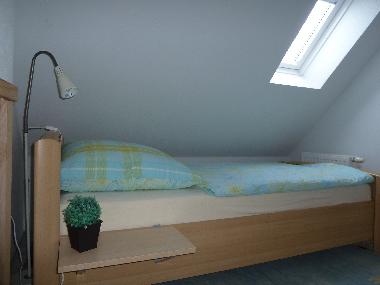 Schlafzimmer mit Einzelbett