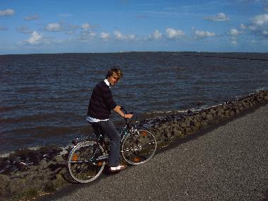 Radtour am Meer