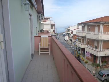 Balkon im 2. OG mit Meer- und Inselblick