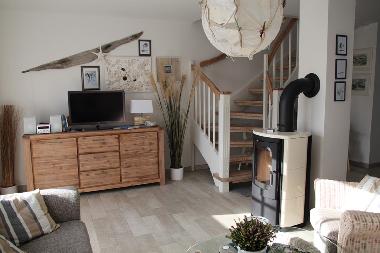 Wohnzimmer: Ansicht TV-Bereich