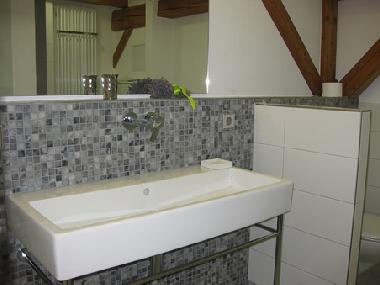 Im Badezimmer