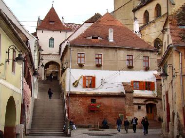 Sibiu (Hermannstadt), Altstadt-Stiege
