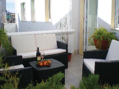 kleine Terasse (4 Pl�tze)