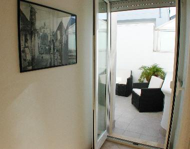 Ausgang kleine Terrasse