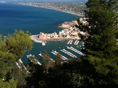 Blick auf Castellammare del Golfo