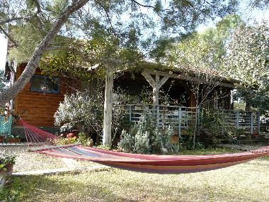 Wind cabin with large veranda and private garden