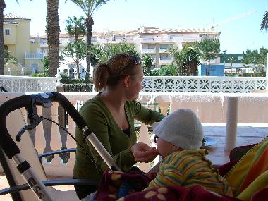 Ausblick von Terrasse