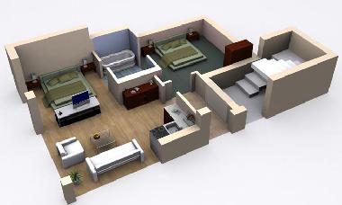 Ferienwohnung in Oasis (Burgas) oder Ferienwohnung oder Ferienhaus